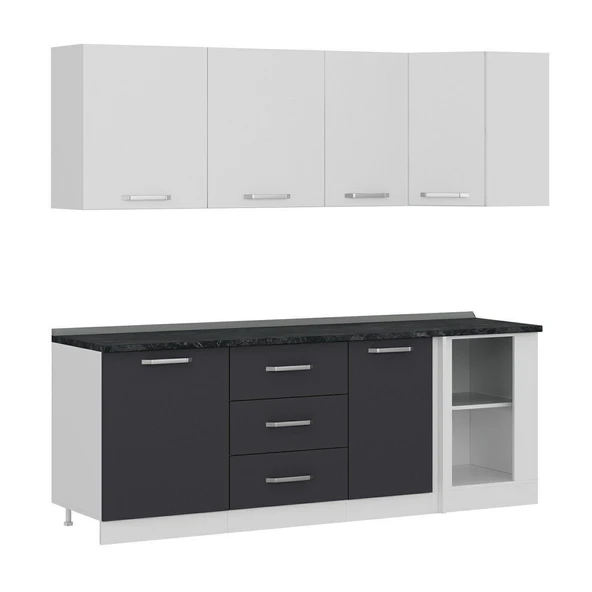 Minar 225Cm Köşe Mtfk Dlp Byz Antr K225-A3 - Resim 3