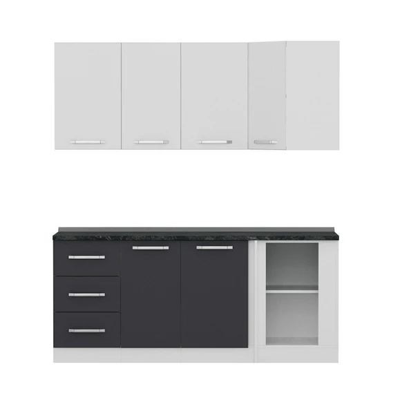 Minar 190Cm Köşe Mtfk Dlp Byz Antr K190-A2 - Resim 4