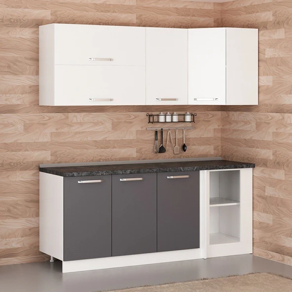 Minar 195Cm Köşe Mtfk Dlp Byz Antr K195-A3 - Resim 2