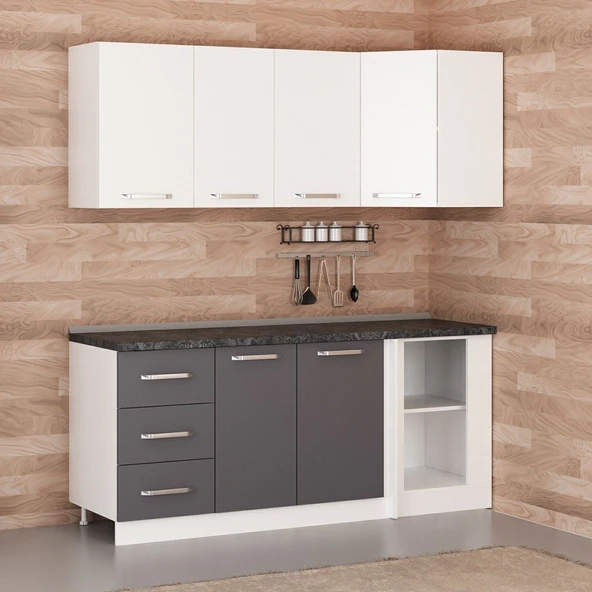 Minar 190Cm Köşe Mtfk Dlp Byz Antr K190-A2 - Resim 2