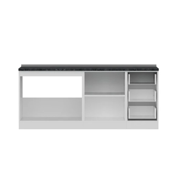 Minar 195 Cm Mutfak Dlb Byz Ant 195-A1-Alt - Resim 7