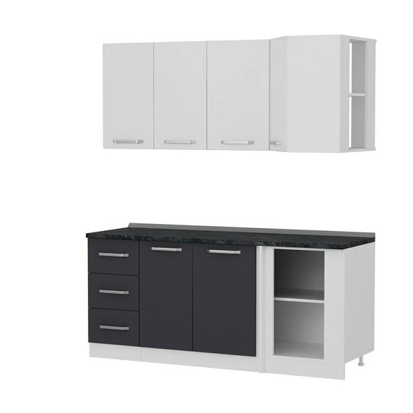 Minar 185Cm Köşe Mtfk Dlp Byz Antr K185-A4 - Resim 5