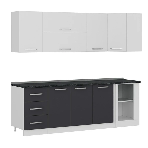 Minar 240Cm Köşe Mtfk Dlp Byz Antr K240-A3 - Resim 3