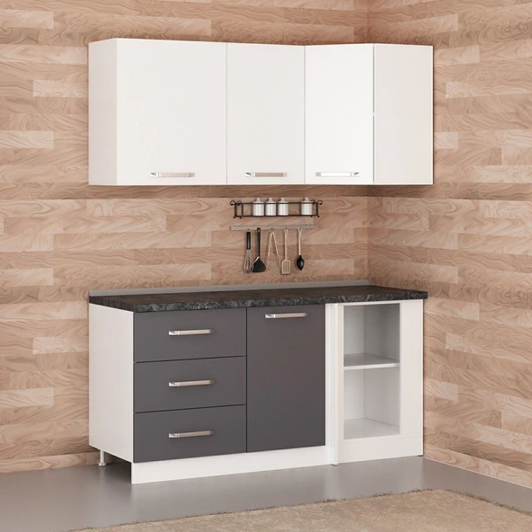 Minar 165Cm Köşe Mtfk Dlp Byz Antr K165-A2 - Resim 2