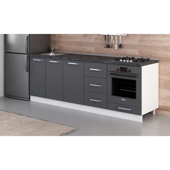 Minar 230 Cm Mutfak Dlb Byz Ant 230-A6-Alt - 3