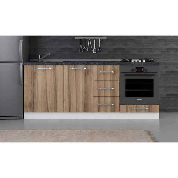 Minar 205 Cm Mutfak Dlb Byz Dore 205-D3-Alt