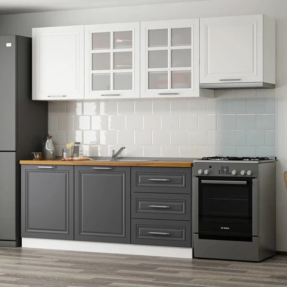 Minar 240Cm Mebran C Mutfak Dlb Byz Antr-240-Mcba2