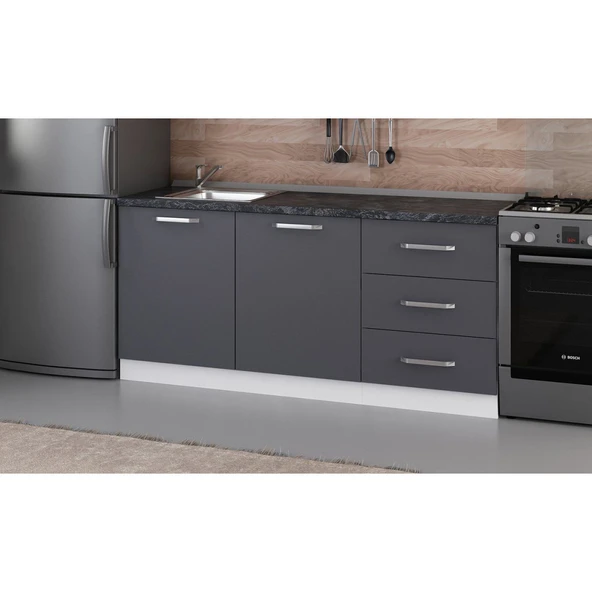 Minar 180 Cm Mutfak Dlb Byz Ant 180-A1-Alt - Resim 2