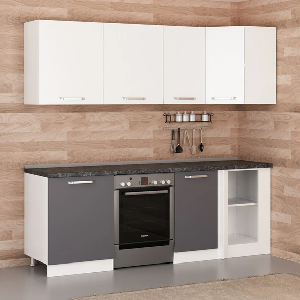 Minar 225Cm Köşe Mtfk Dlp Byz Antr K225-A2 - Resim 2