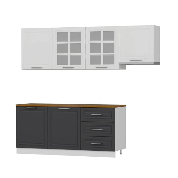 Minar 240Cm Mebran C Mutfak Dlb Byz Antr-240-Mcba2 - Resim 7