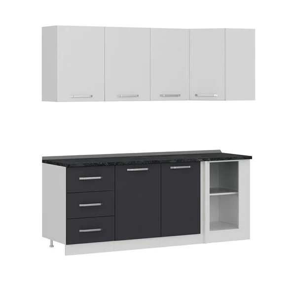 Minar 205Cm Köşe Mtfk Dlp Byz Antr K205-A2 - Resim 3