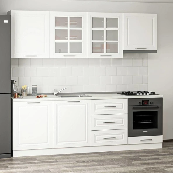 Minar 240Cm Mebran C Mutfak Dlp Beyaz 240-Mcb1 - 3