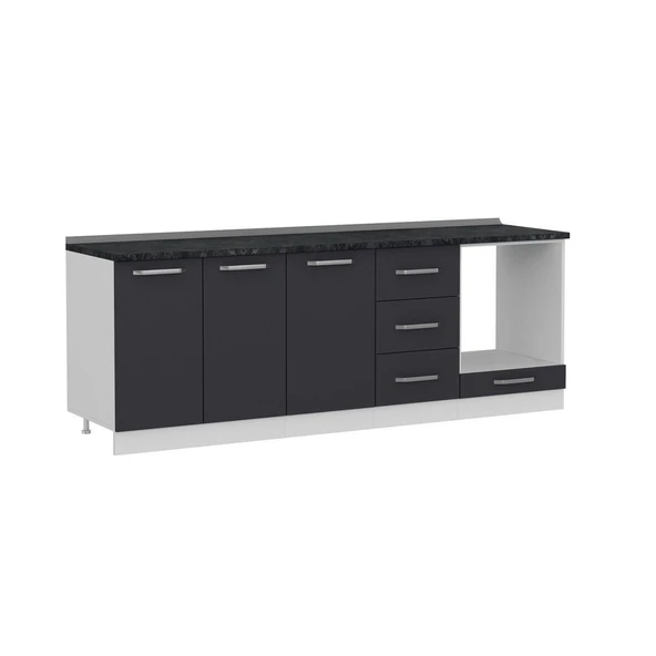 Minar 230 Cm Mutfak Dlb Byz Ant 230-A6-Alt - 4