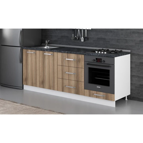 Minar 210 Cm Mutfak Dlb Byz Dore 210-D3-Alt - 3