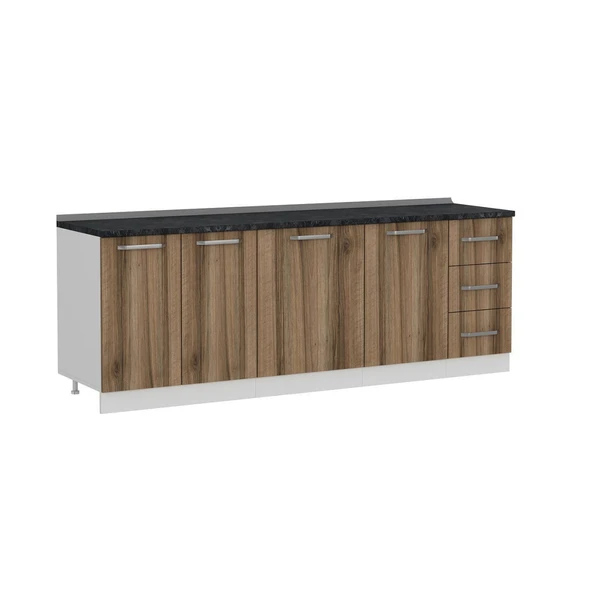 Minar 230 Cm Mutfak Dlb Byz Dore 230-D1-Alt - Resim 4