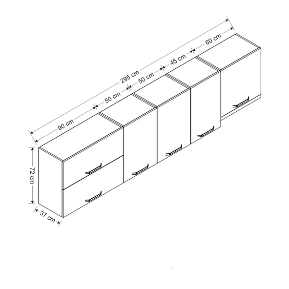 Minar 295 Cm Mutfak Dlb Byz 295-B7-Üst - Resim 8