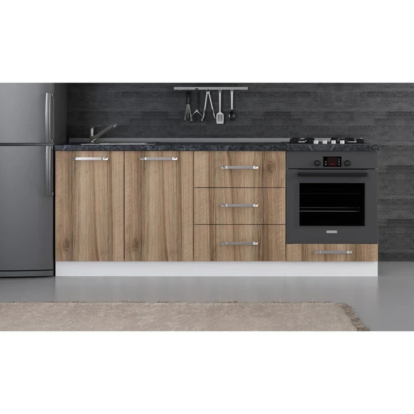 Minar 210 Cm Mutfak Dlb Byz Dore 210-D3-Alt