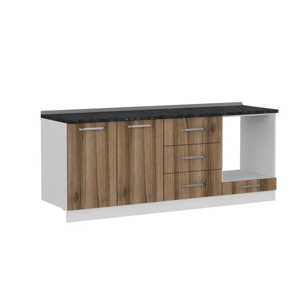 Minar 210 Cm Mutfak Dlb Byz Dore 210-D3-Alt - 4