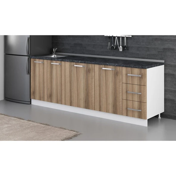 Minar 230 Cm Mutfak Dlb Byz Dore 230-D1-Alt - Resim 3