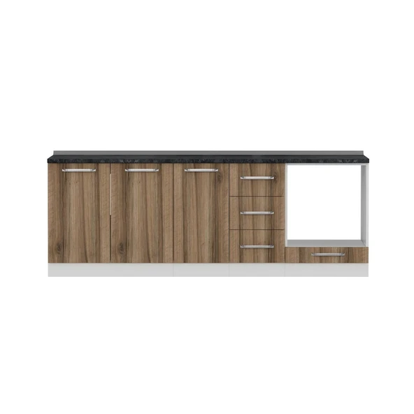 Minar 230 Cm Mutfak Dlb Byz Dore 230-D3-Alt - Resim 5