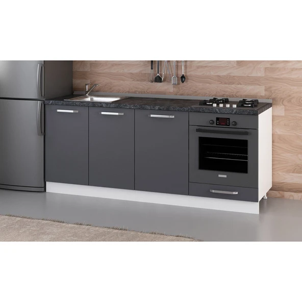 Minar 200 Cm Mutfak Dlb Byz Ant 200-A6-Alt - Resim 2