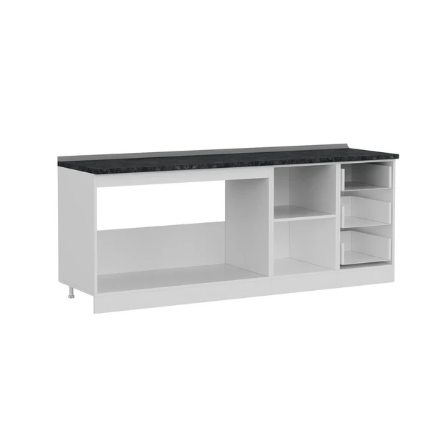 Minar 215 Cm Mutfak Dlb Byz 215-B2-Alt - Resim 6