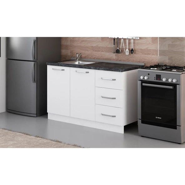 Minar 135 Cm Mutfak Dlb Byz 135-B2-Alt - Resim 3