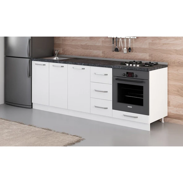 Minar 225 Cm Mutfak Dlb Byz 225-B3-Alt - Resim 3