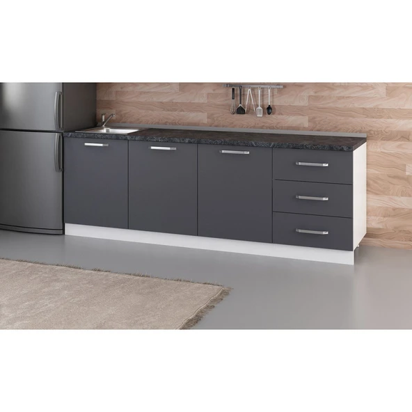 Minar 240 Cm Mutfak Dlb Byz Ant 240-A3-Alt - Resim 2