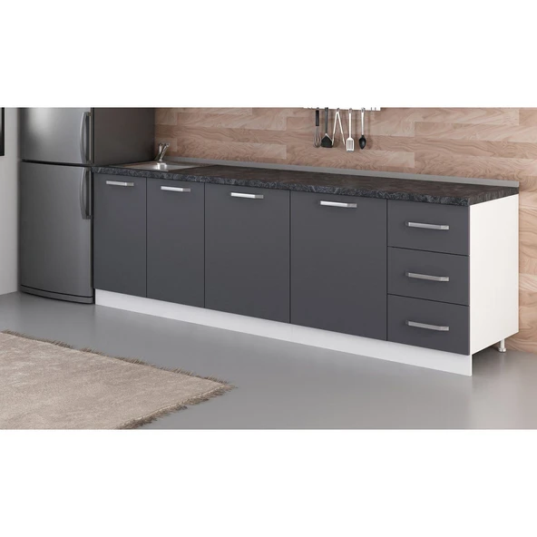 Minar 255 Cm Mutfak Dlb Byz Ant 255-A1-Alt - Resim 3