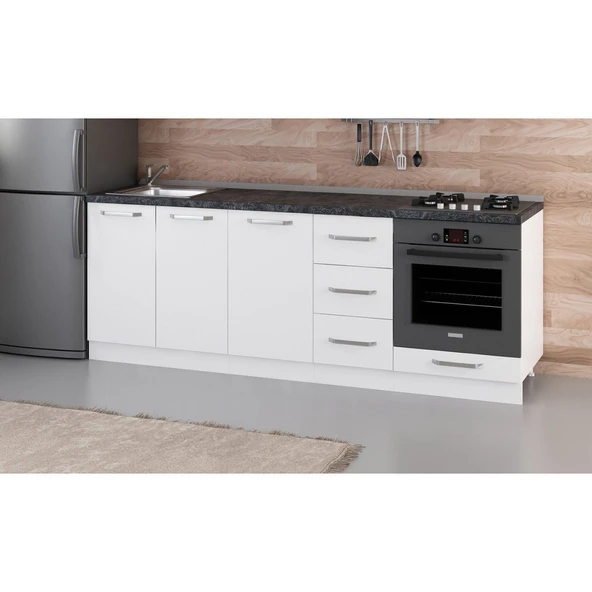 Minar 225 Cm Mutfak Dlb Byz 225-B3-Alt - Resim 2