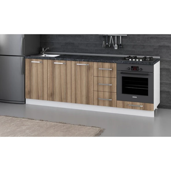 Minar 230 Cm Mutfak Dlb Byz Dore 230-D3-Alt - Resim 2