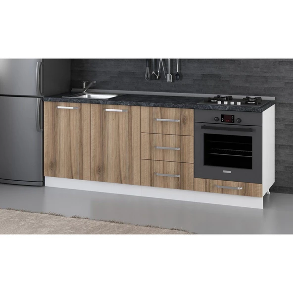 Minar 210 Cm Mutfak Dlb Byz Dore 210-D6-Alt - Resim 2