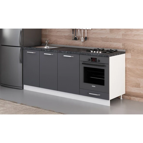 Minar 200 Cm Mutfak Dlb Byz Ant 200-A6-Alt - Resim 3