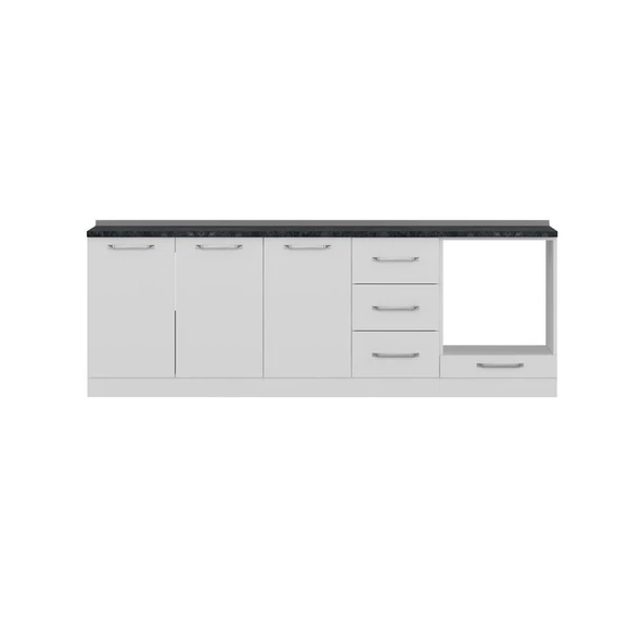 Minar 240 Cm Mutfak Dlb Byz 240-B4-Alt - Resim 5