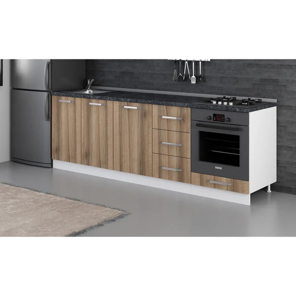 Minar 245 Cm Mutfak Dlb Byz Dore 245-D4-Alt - Resim 3