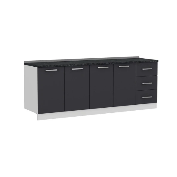 Minar 225 Cm Mutfak Dlb Byz Ant 225-A2-Alt - Resim 4