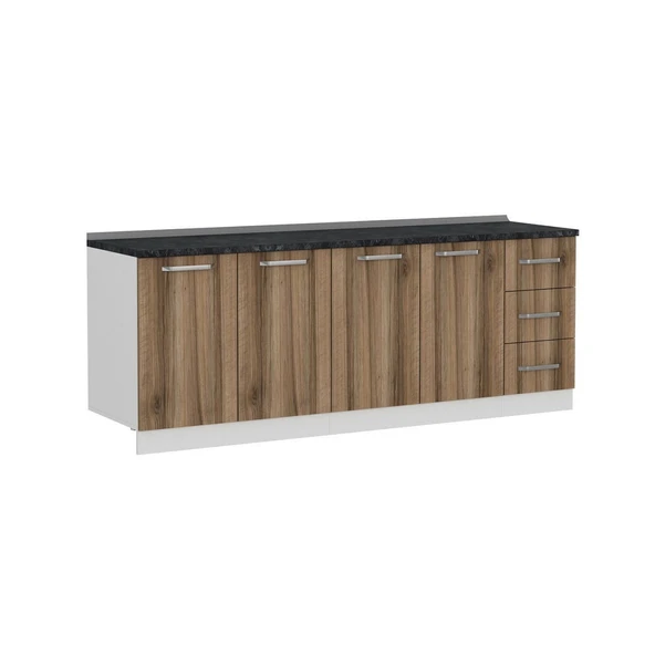 Minar 220 Cm Mutfak Dlb Byz Dore 220-D3-Alt - Resim 4