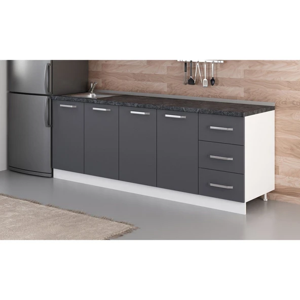 Minar 225 Cm Mutfak Dlb Byz Ant 225-A2-Alt - Resim 3