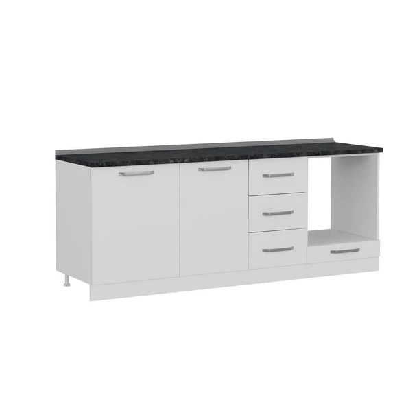 Minar 215 Cm Mutfak Dlb Byz 215-B3-Alt - Resim 4