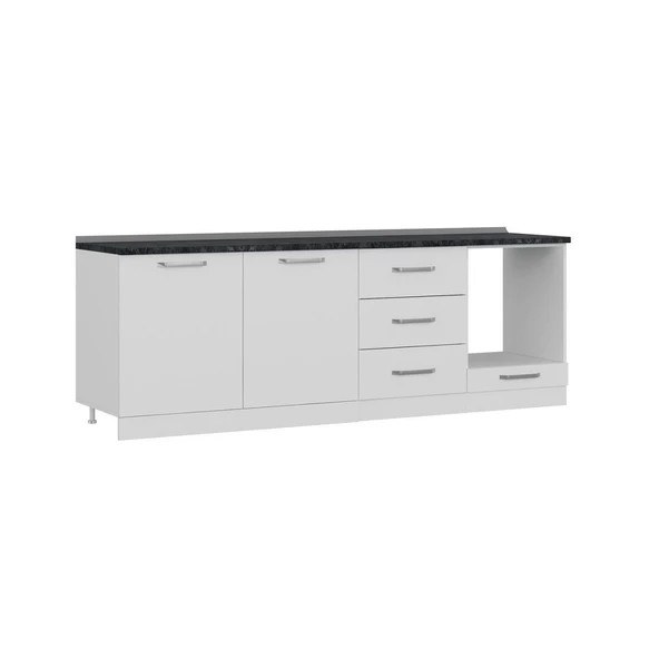 Minar 240 Cm Mutfak Dlb Byz 240-B7-Alt - Resim 4