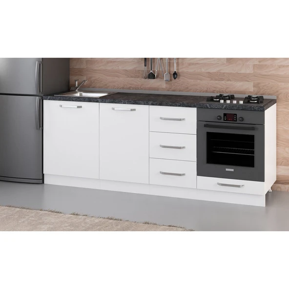 Minar 215 Cm Mutfak Dlb Byz 215-B3-Alt - Resim 2