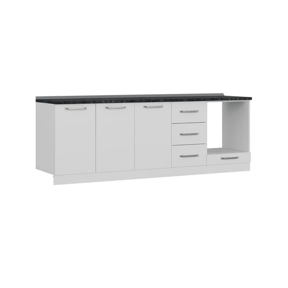 Minar 240 Cm Mutfak Dlb Byz 240-B4-Alt - Resim 4