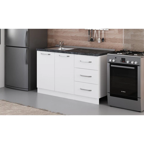 Minar 140 Cm Mutfak Dlb Byz 140-B1-Alt - Resim 3