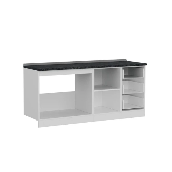 Minar 185 Cm Mutfak Dlb Byz Dore 185-D1-Alt - Resim 6