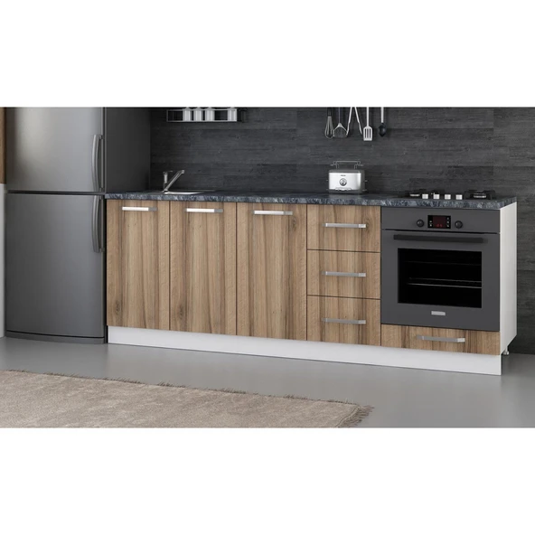 Minar 220 Cm Mutfak Dlb Byz Dore 220-D4-Alt - Resim 2