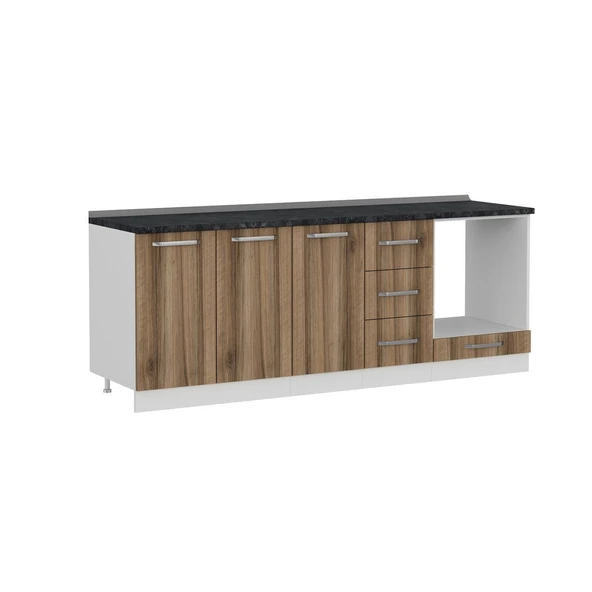 Minar 220 Cm Mutfak Dlb Byz Dore 220-D4-Alt - Resim 4