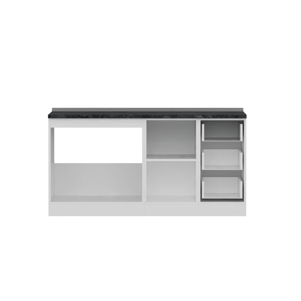 Minar 165 Cm Mutfak Dlb Byz Ant 165-A1-Alt - Resim 7