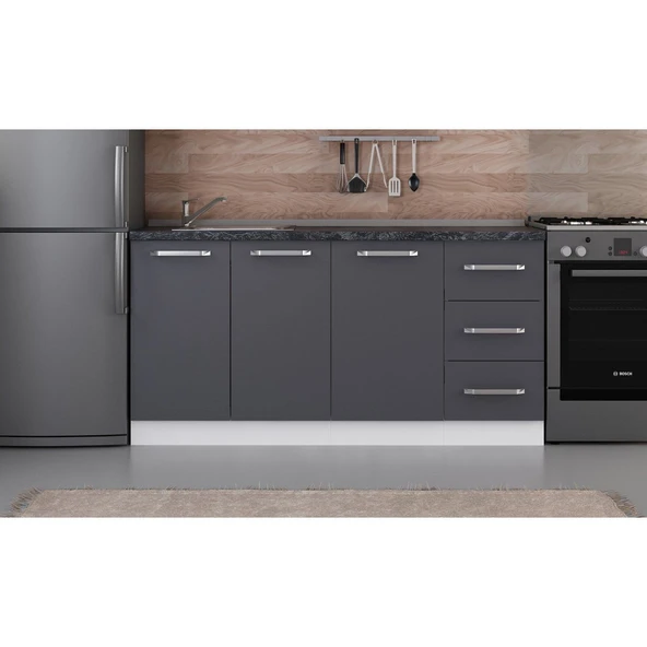 Minar 165 Cm Mutfak Dlb Byz Ant 165-A1-Alt