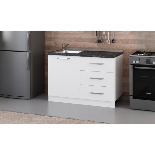 Minar 120 Cm Mutfak Dlb Byz 120-B2-Alt - Resim 2